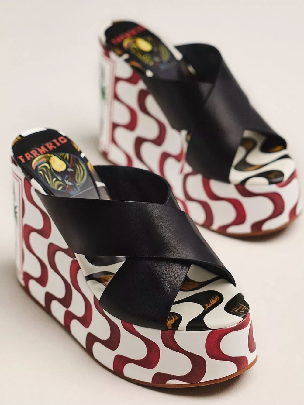 Farm Rio Farm Rio Copacabana Platform Wedges 8,9,10 $300
